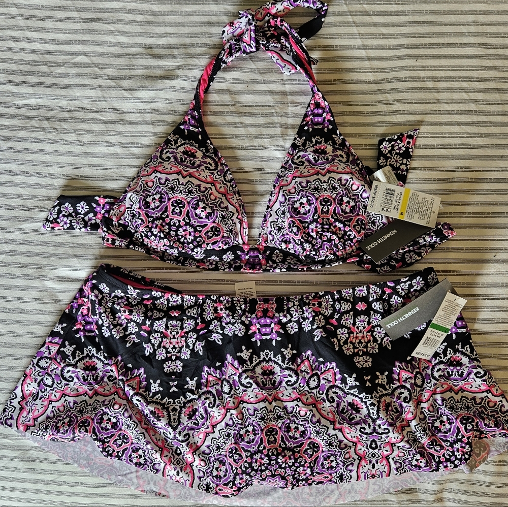 NWT Kenneth Cole bikini, size M/L